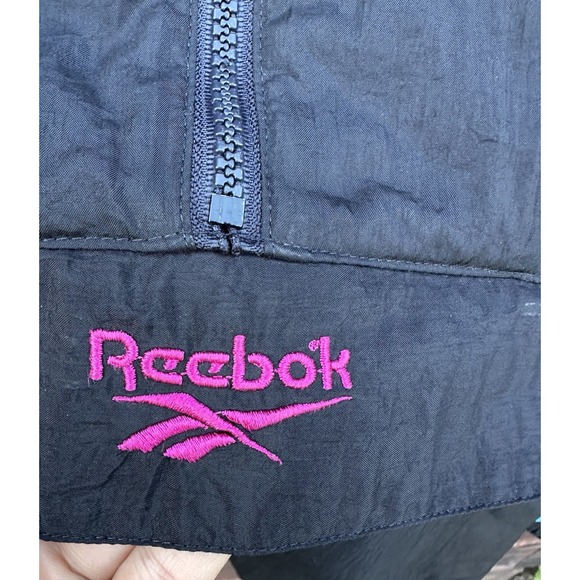 Vintage 90s Unisex Reebok Windbreaker Jacket Size Large - Picture 3 of 5